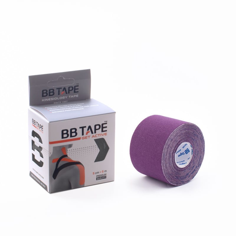 BB Kinesiology Tape 5cm x 5m - fioletowy