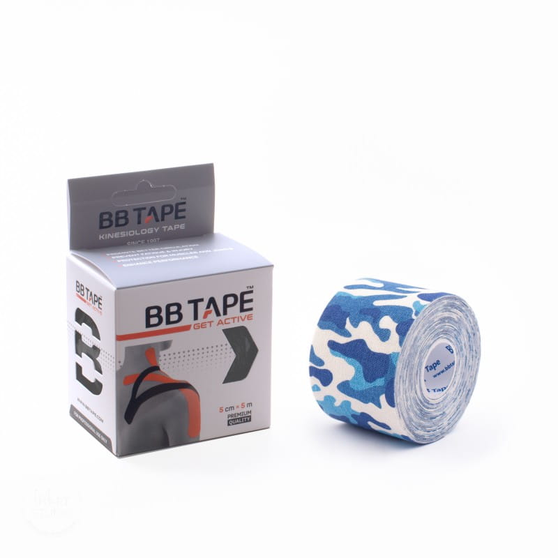 BB Kinesiology Tape 5cm x 5m - moro niebieski