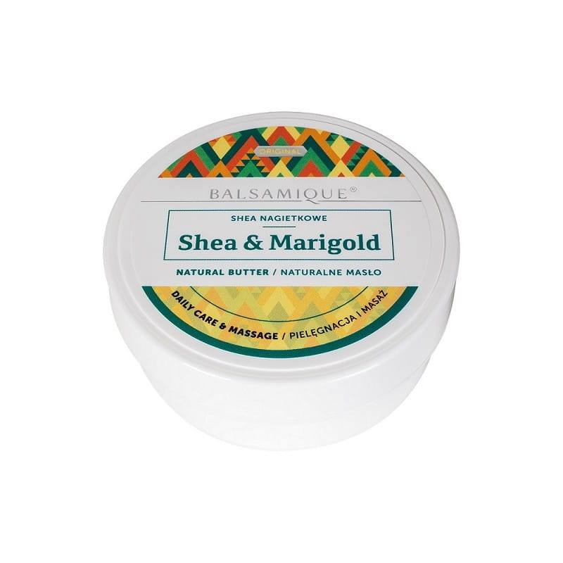 Naturalne masło Shea - nagietkowe - Shea & Marigold - Balsamique