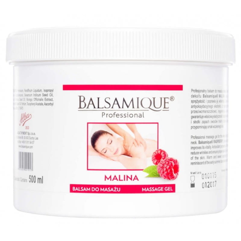 Balsam do masażu MALINA - Balsamique