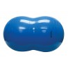 Piłka rehabilitacyjna fasolka Gymnic Physio Roll 70x115cm - kolor niebieski