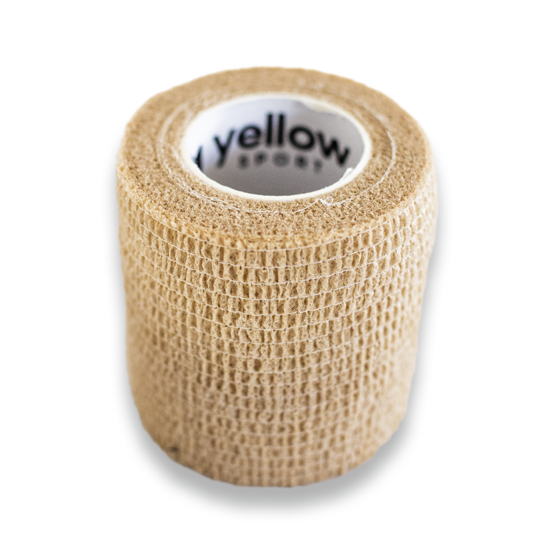 Bandaż samoprzylepny/bandaż elastyczny yellowBAND 5cmx4,5m