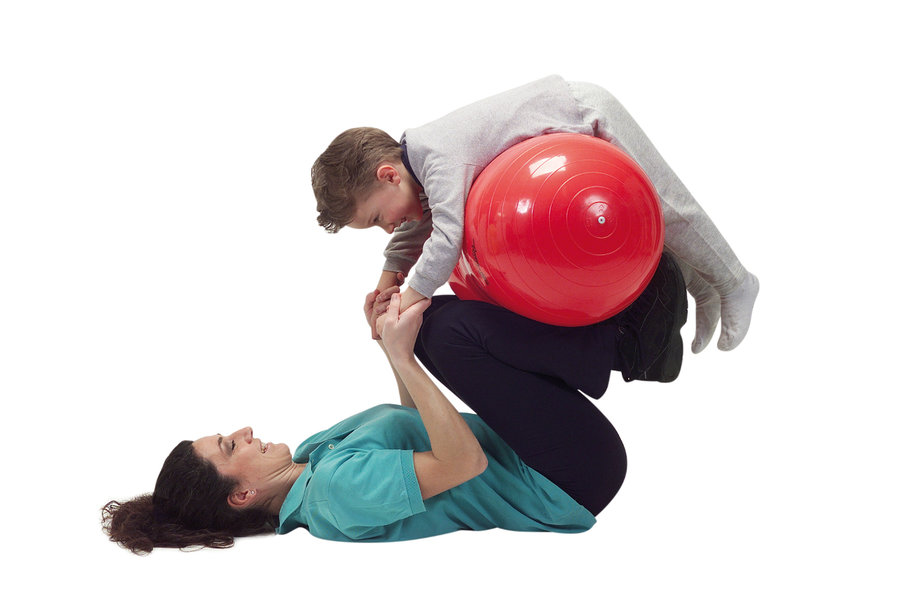 Piłka rehabilitacyjna fasolka idealna do terapii korekcyjnej dla dzieci i dorosłych